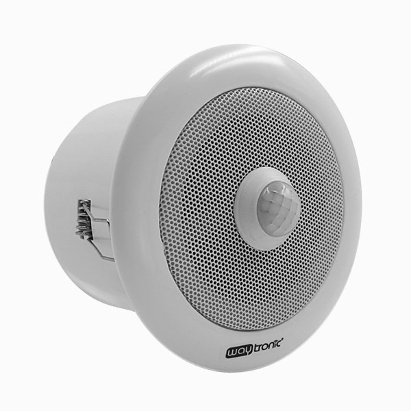 Ceiling mounted infrared human body induction voice prompt horn
