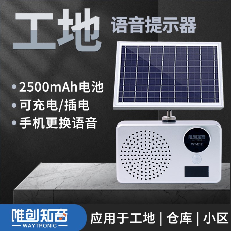 <b>WT-ES1戶外語音播報器</b>