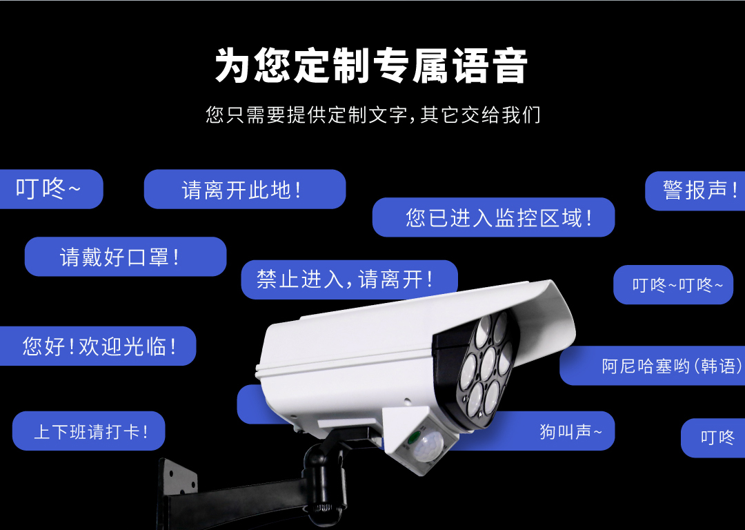 紅外語音報警器